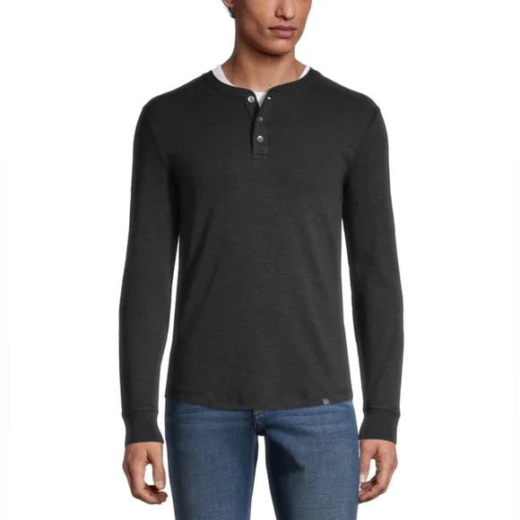 *Host Pick* Denver Hayes XL Longsleeve Henley - Picture 1 of 6